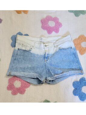 Old Navy Split Dye Jean Shorts